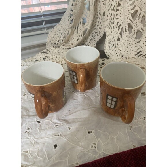 Vintage Price Kensington English Cottage Ware 845007 Tea Coffee Cups 8oz Set 3 - Picture 3 of 7